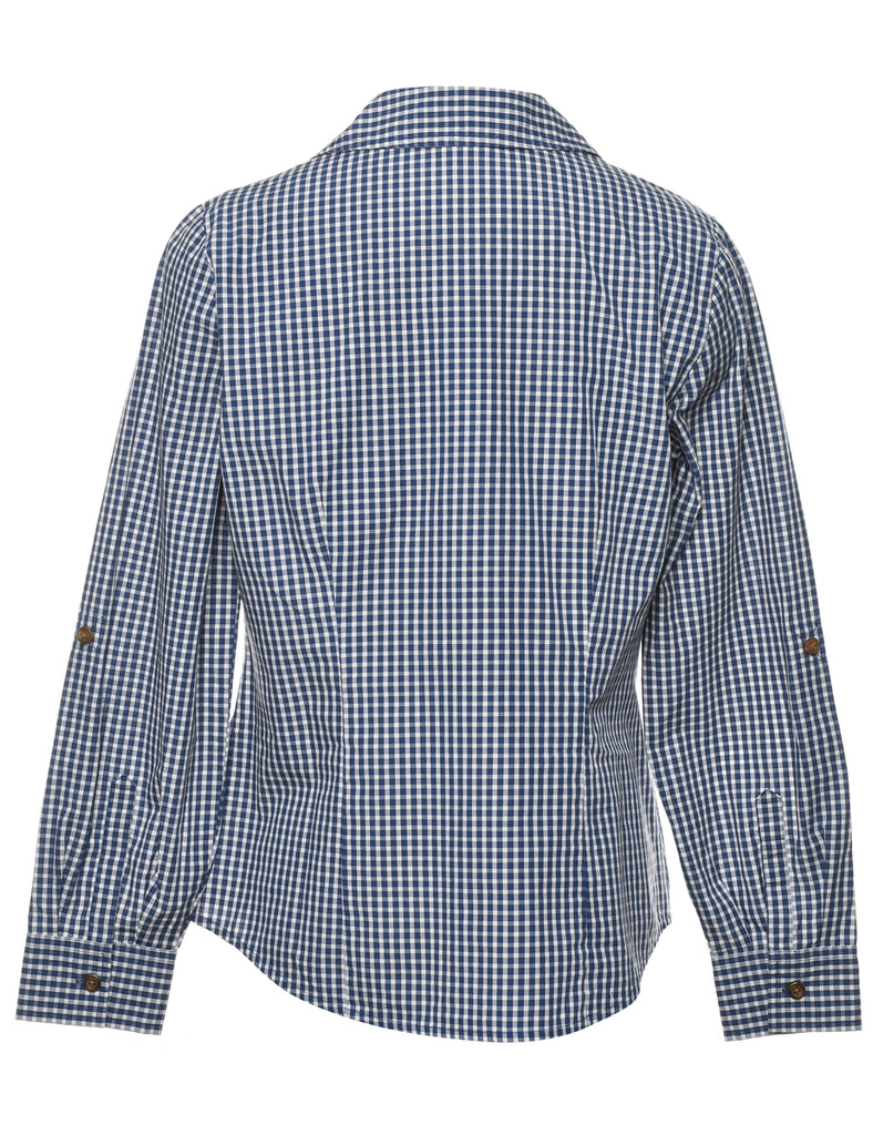 Van Heusen Gingham Pattern Shirt - S
