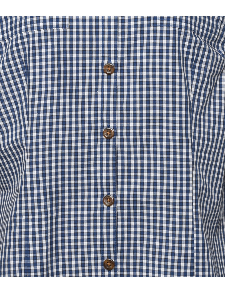 Van Heusen Gingham Pattern Shirt - S