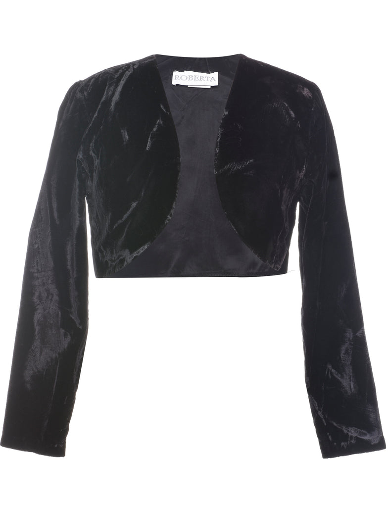 Velvet Bolero Jacket - M