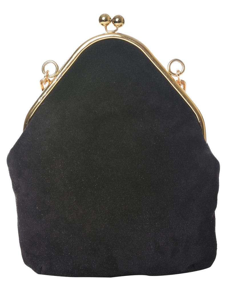 Velvet Cross Body Bag - M