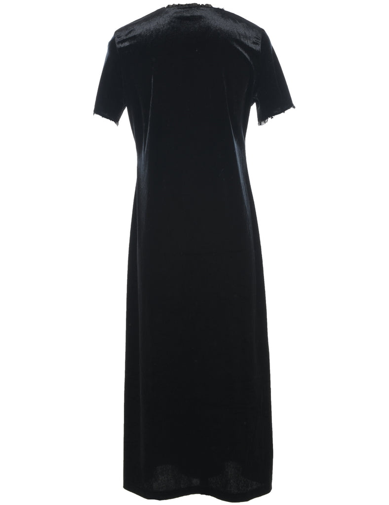 Velvet Evening Dress - L