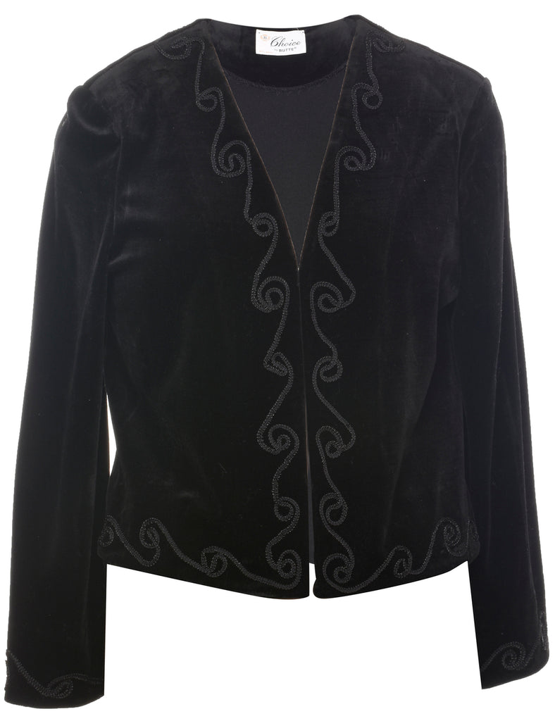 Velvet Evening Jacket - M