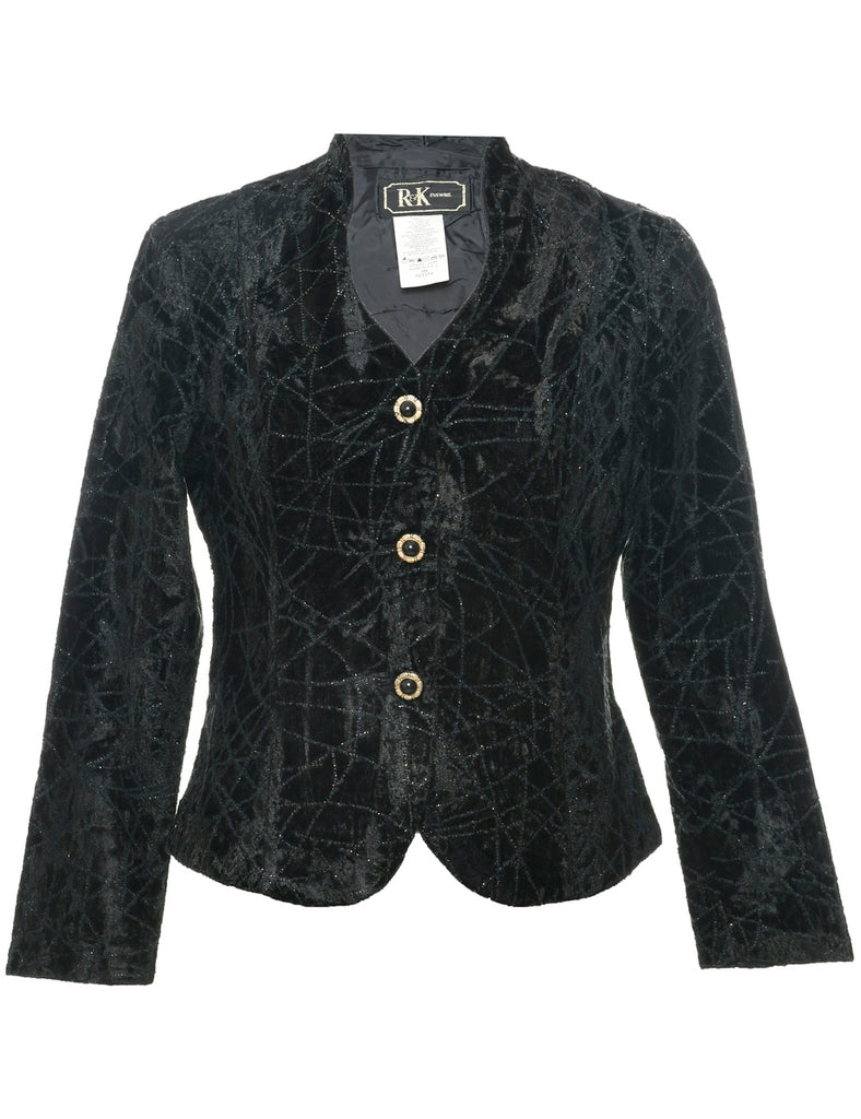 Velvet Evening Jacket - M