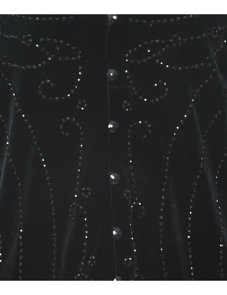 Velvet Evening Jacket - M