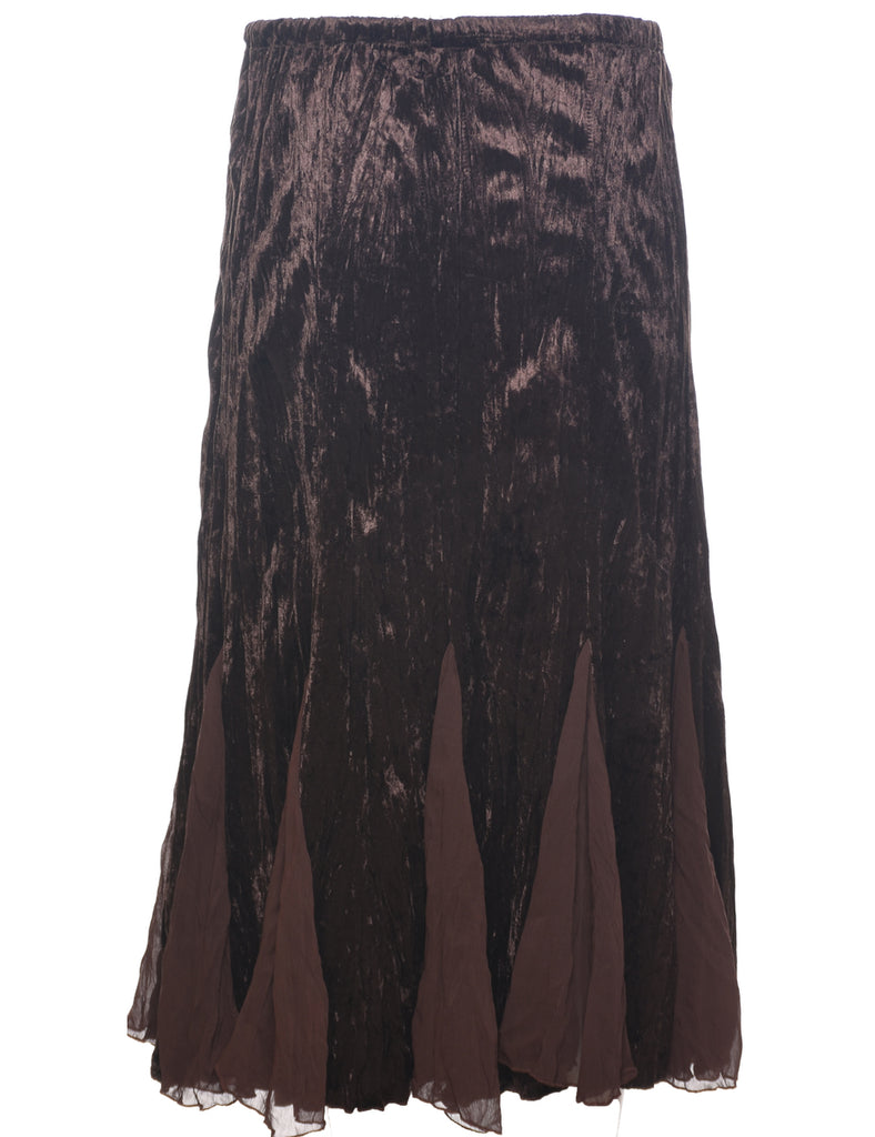 Velvet Full Skirt - L