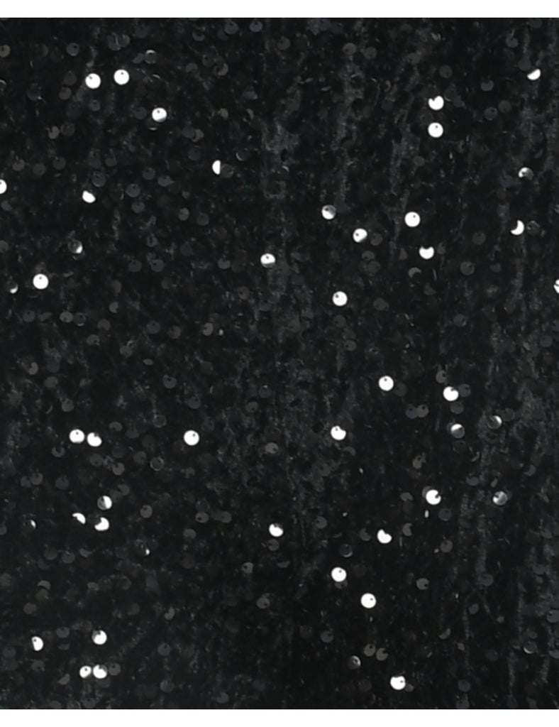 Velvet Sequin Jumpsuit - L