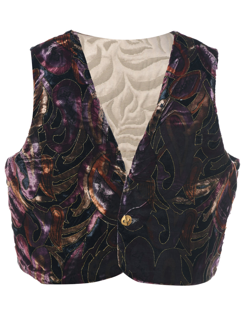Velvet Waistcoat - L