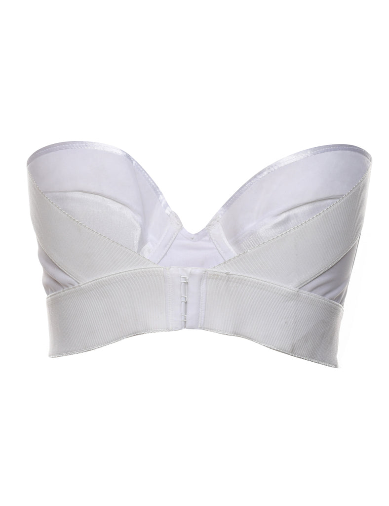 White Classic Bustier - S