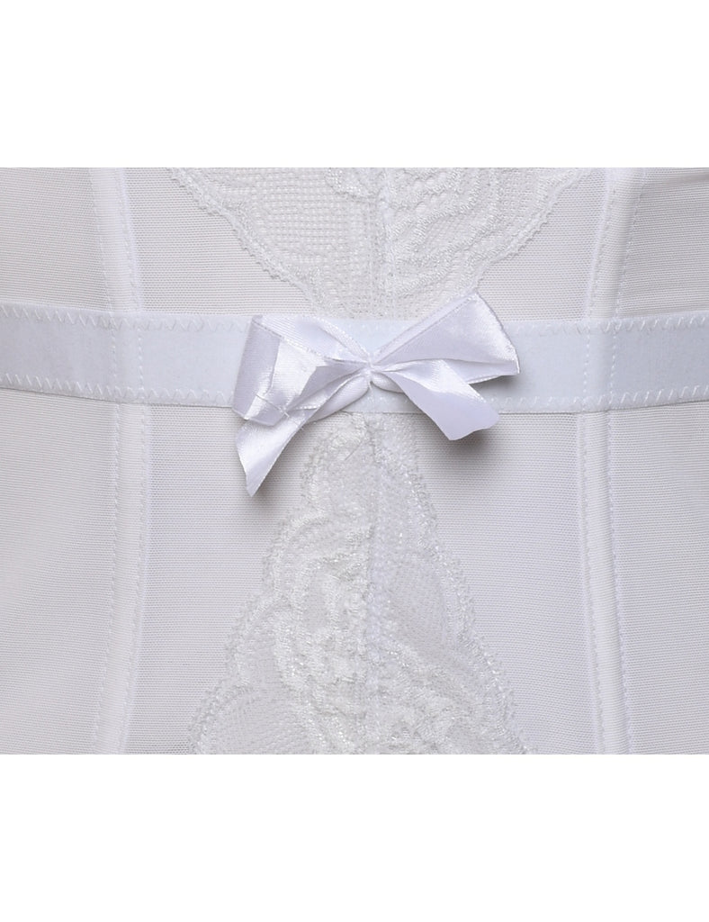 White Lace Bustier - S