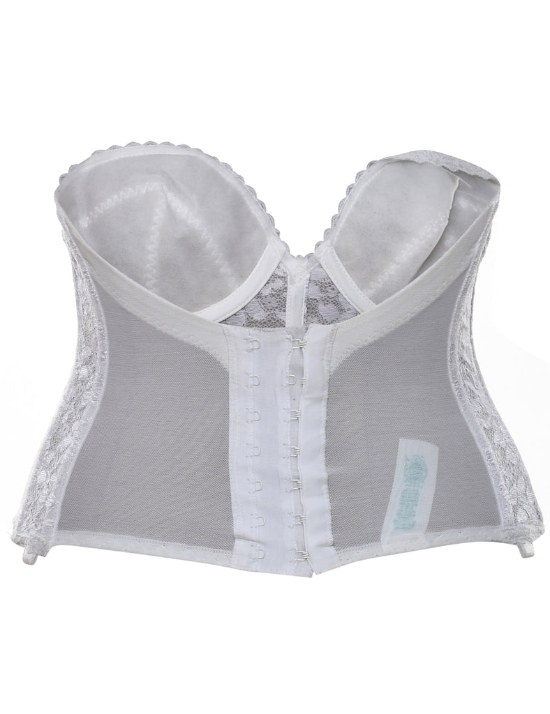 White Lace Corset - XS