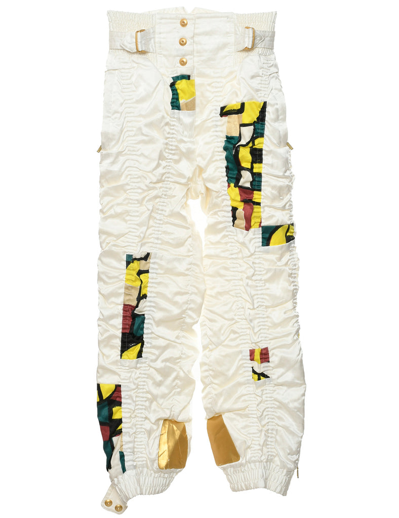 White Ski Trousers - W28 L26