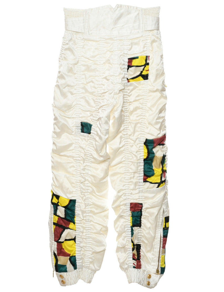 White Ski Trousers - W28 L26