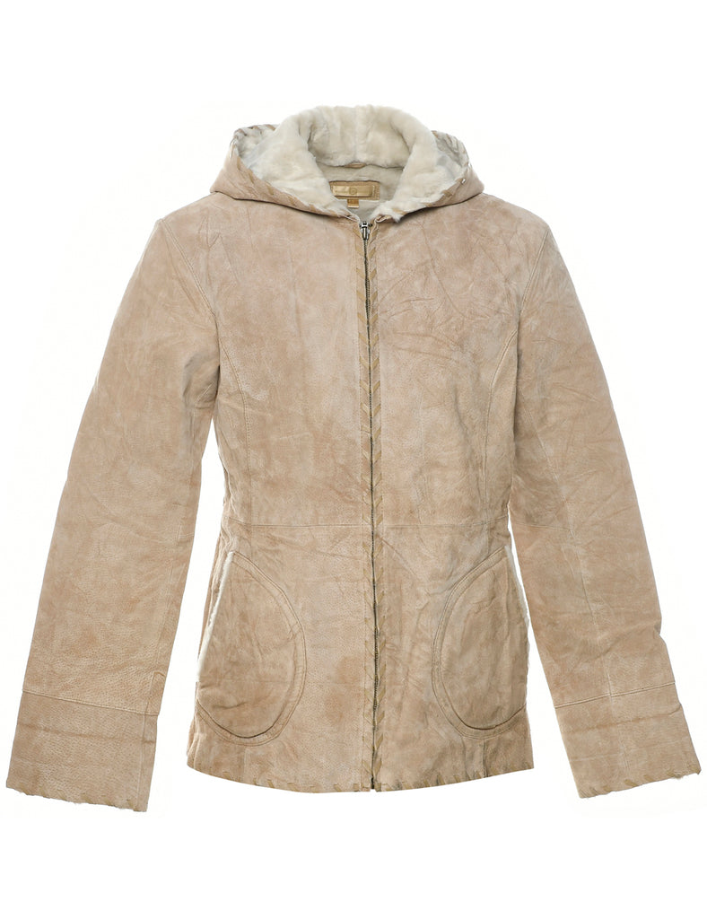 Wilson Shearling Suede Jacket - S