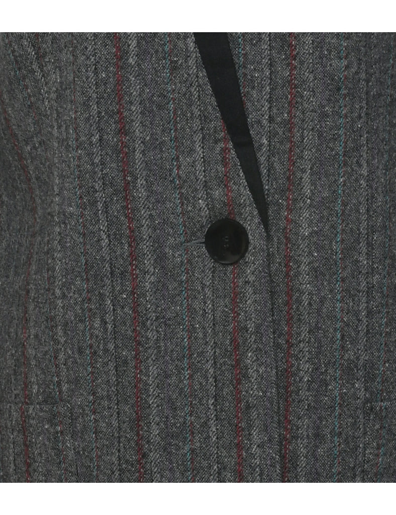 Wool Grey Jacket - M