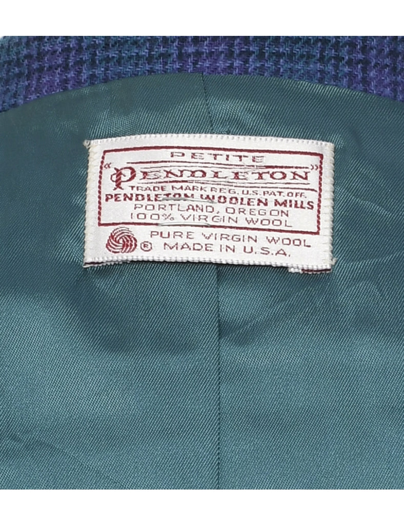 Wool Pendleton Blazer - L