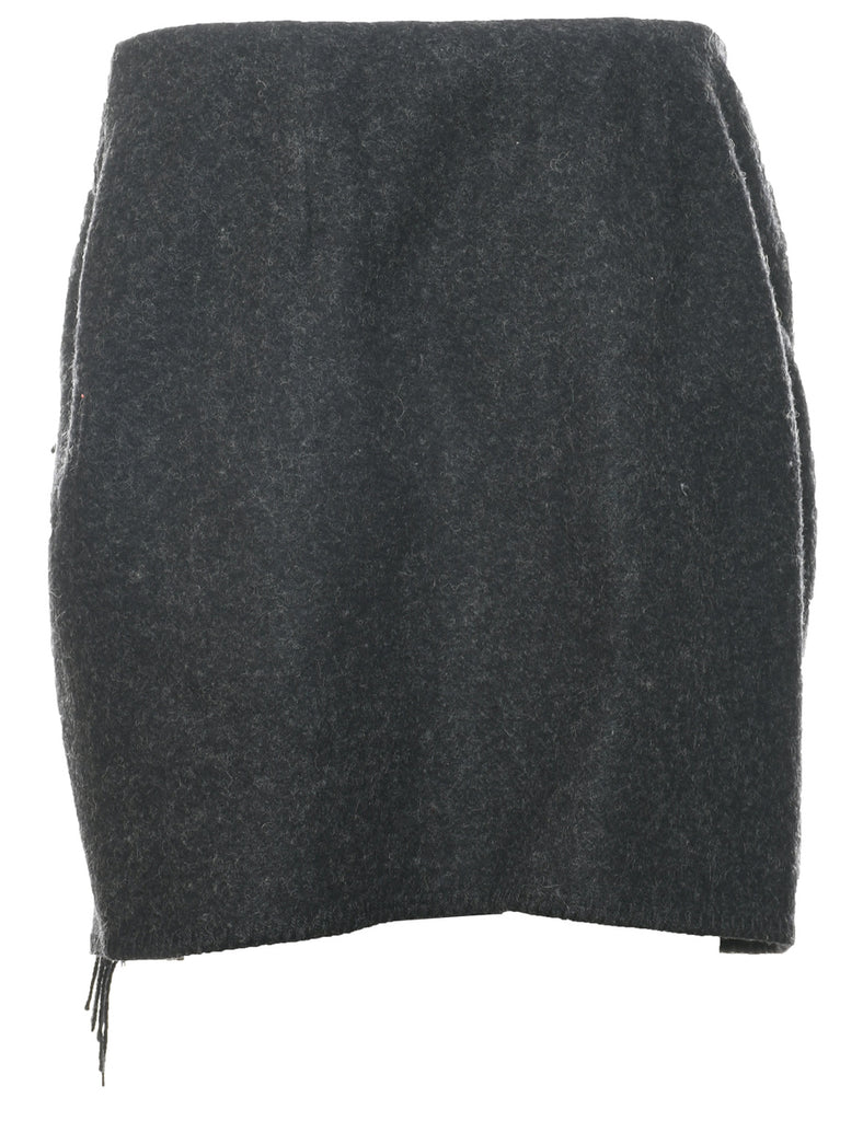 Wool Ralph Lauren Pencil Skirt - L