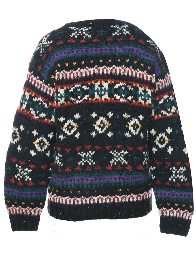 Woolrich Patterned Jumper - L