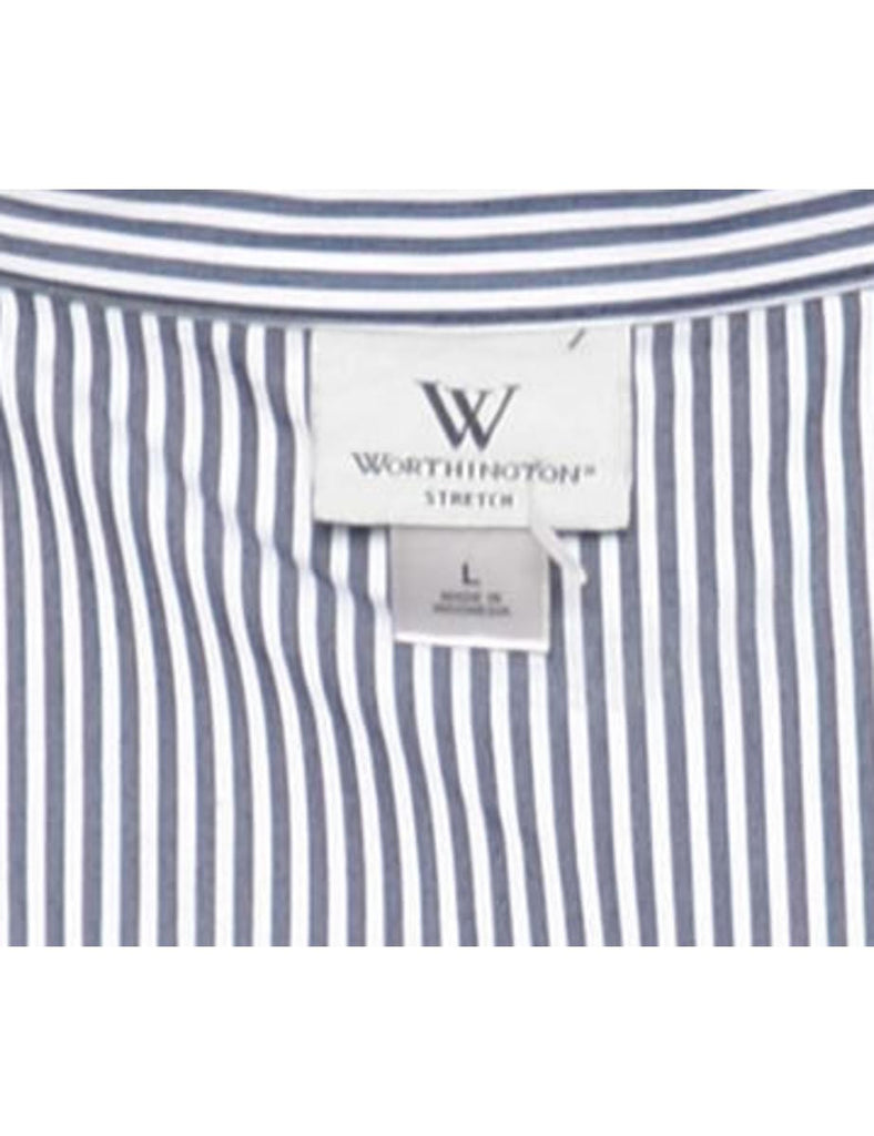 Worthington Striped Shirt - M
