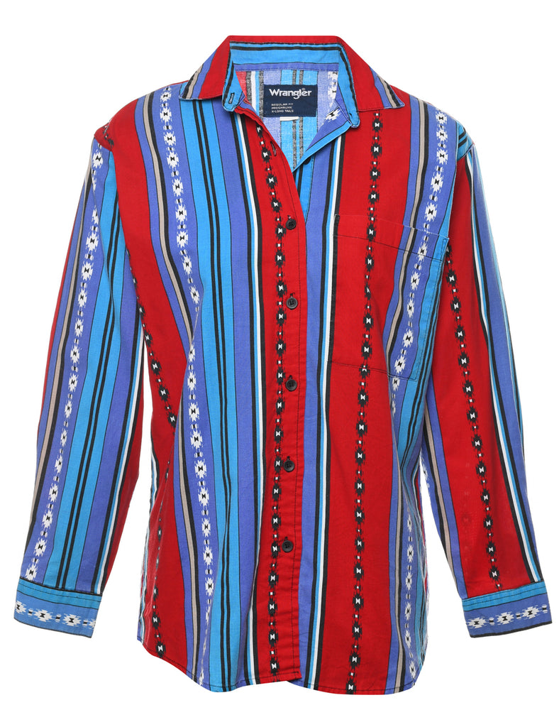 Wrangler Ikat Print Shirt - M