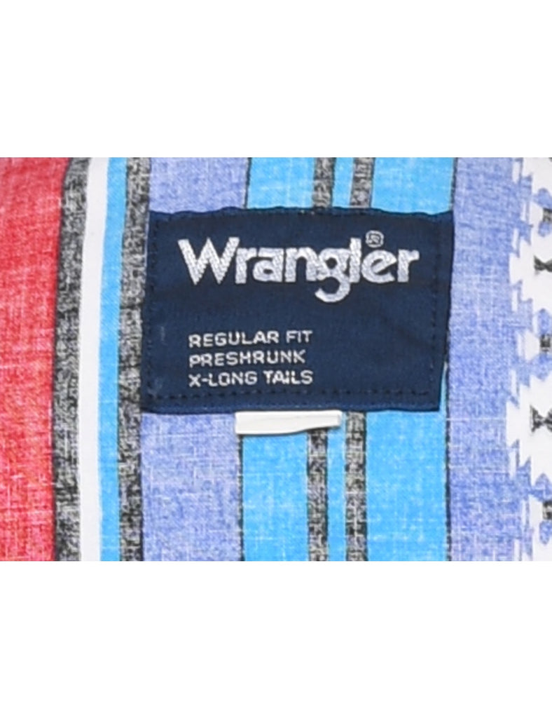 Wrangler Ikat Print Shirt - M