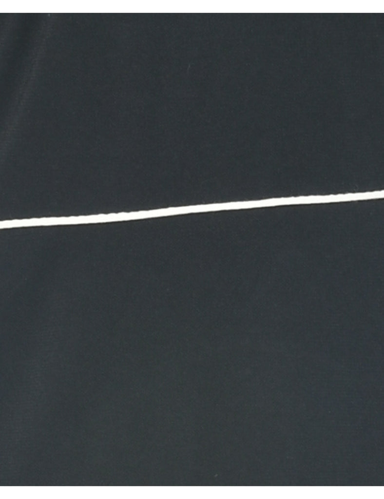 Y2K Halterneck Black Dress - S