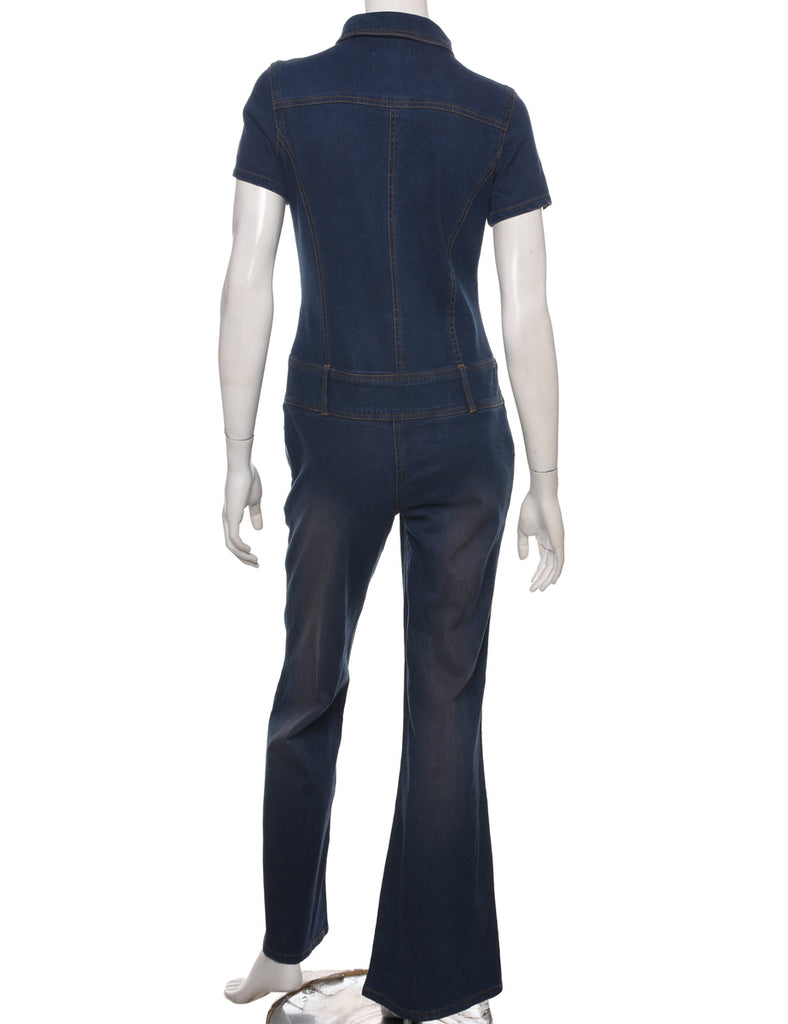 Y2K Indigo Jumpsuit - S