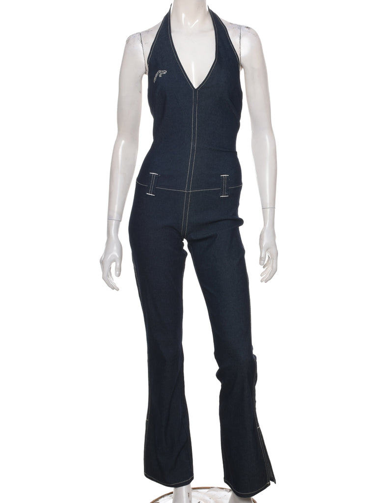 Y2K Jordache Denim Jumpsuit - XS