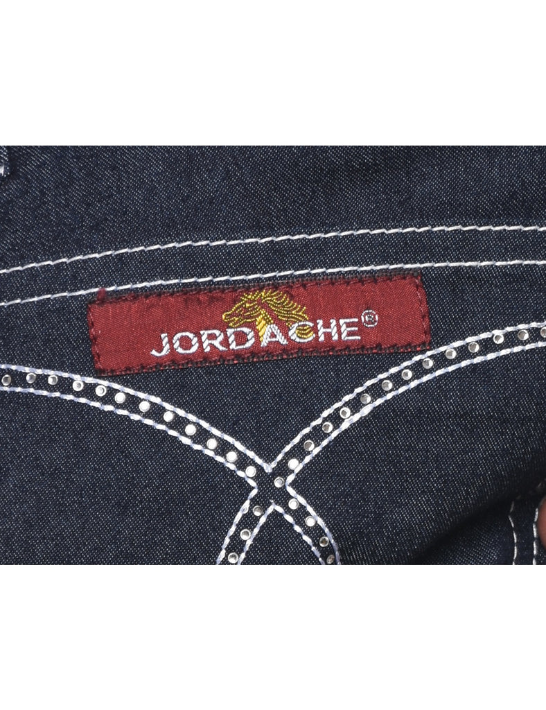 Y2K Jordache Denim Jumpsuit - XS
