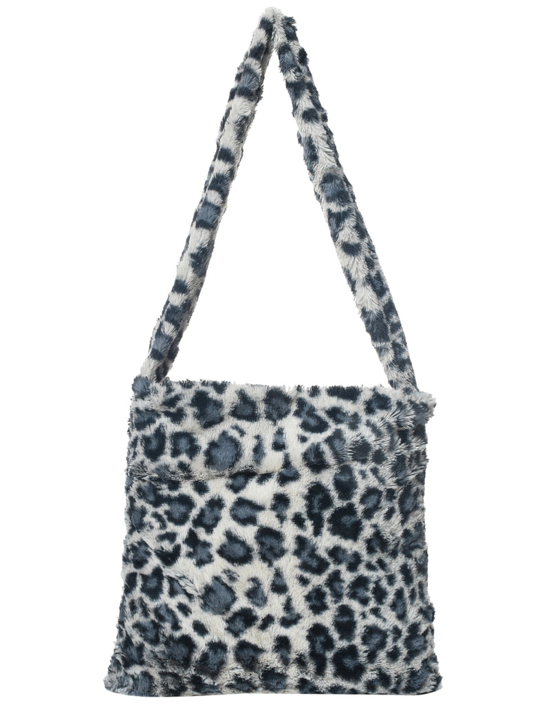 Y2K Leopard Pattern Shoulder Bag - M