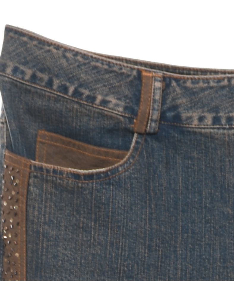 Y2K Low Waist Bootcut Jeans - W34 L31