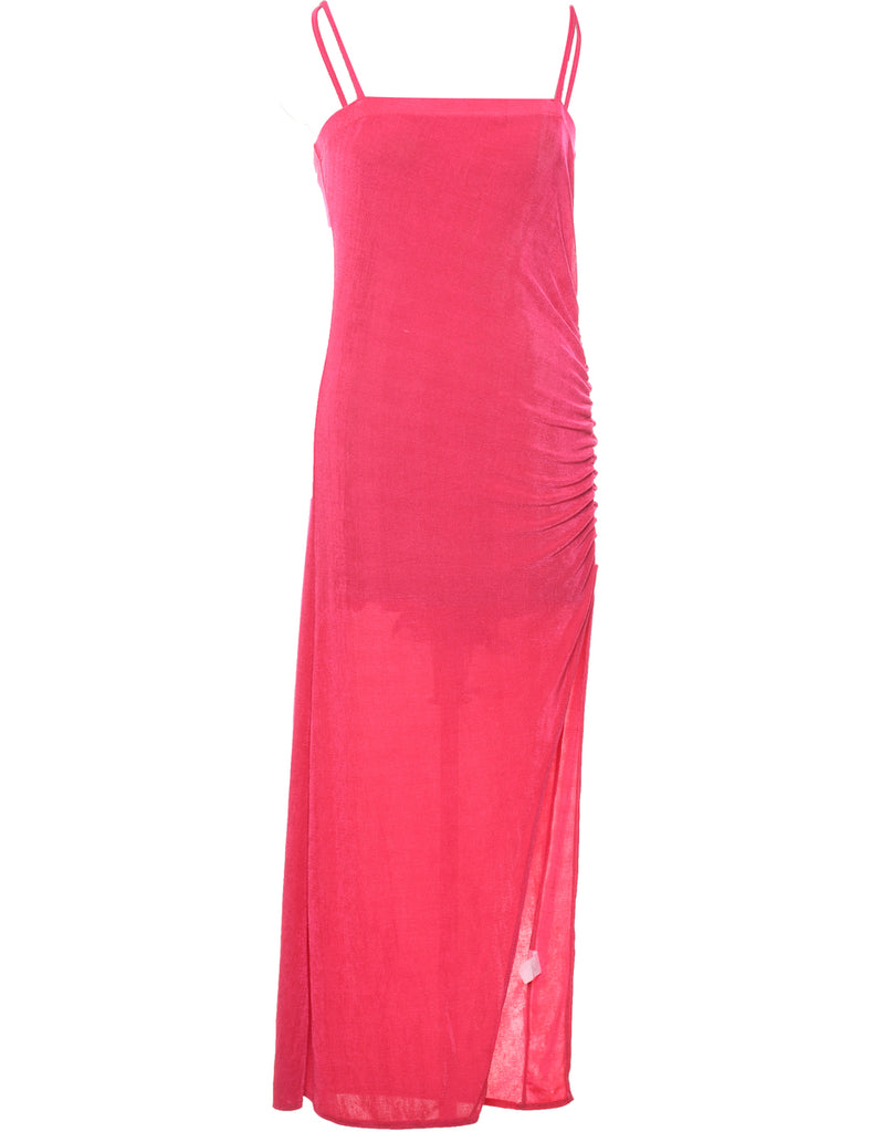 Y2K Pink Maxi Dress - XL