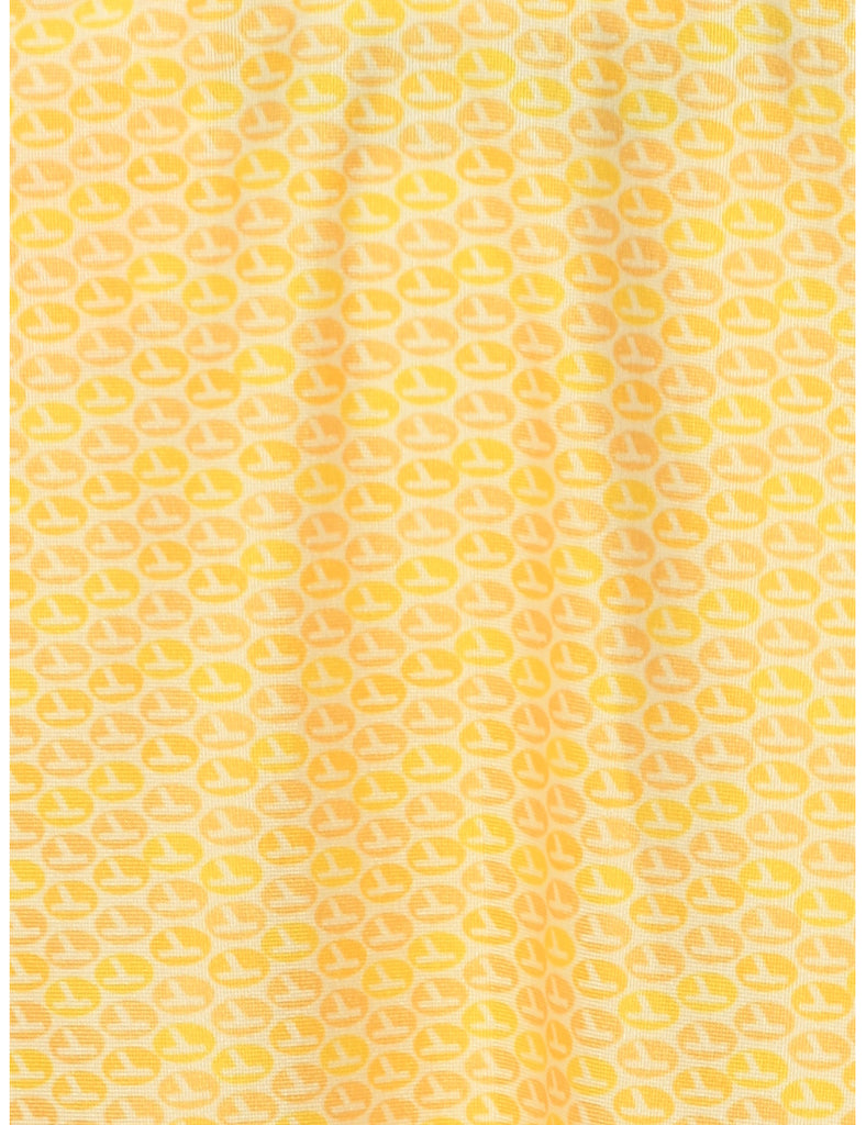 Yellow Flared Skirt - S