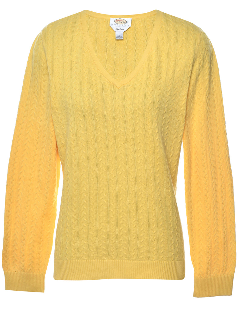 Yellow Jumper - L