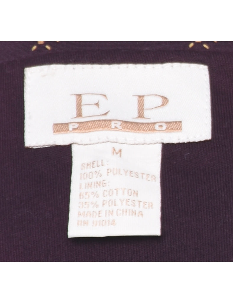 Zip Front Jacket - M