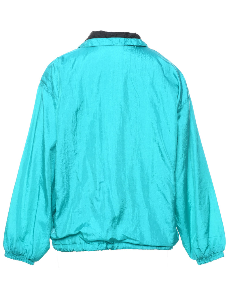 Zip Front Nylon Jacket - M