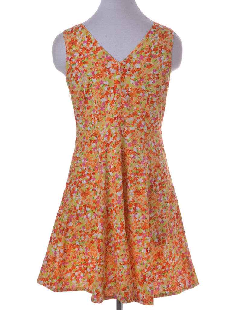 Ditzy Floral Print Short Dress - Dresses - Beyond Retro