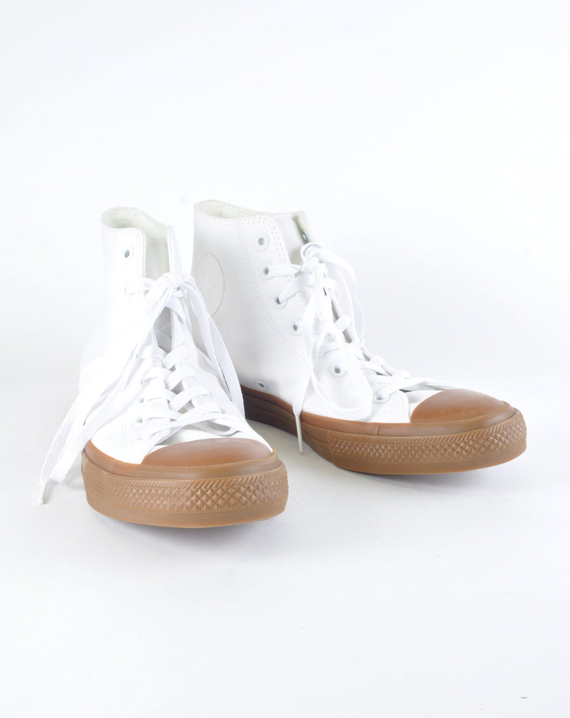 Gum-Sole White Hightop Converse - New But Imperfect - Footwear - Beyond Retro
