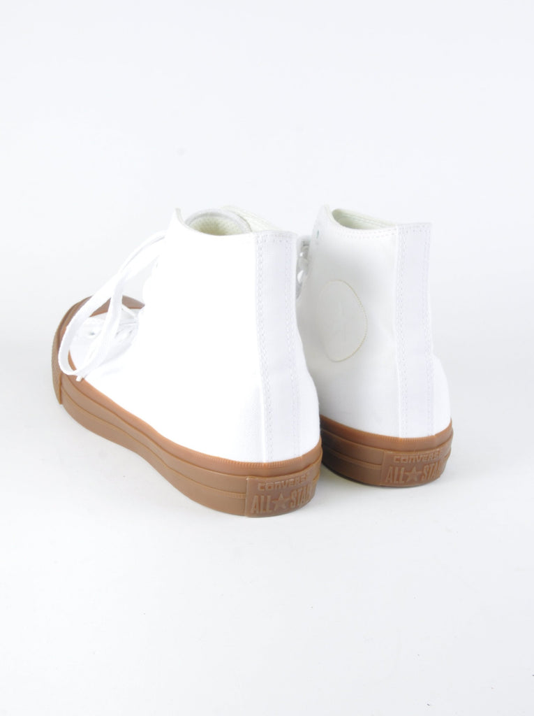 Gum-Sole White Hightop Converse - New But Imperfect - Footwear - Beyond Retro