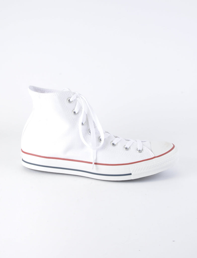 Classic White Hightop Converse - New But Imperfect - Footwear - Beyond Retro