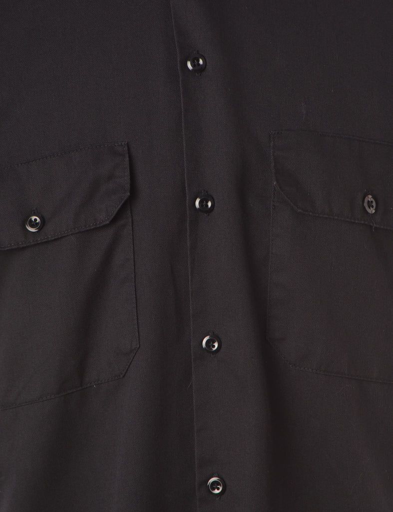 Label Black Upcycled Dickies Shirt - Shirts - Beyond Retro