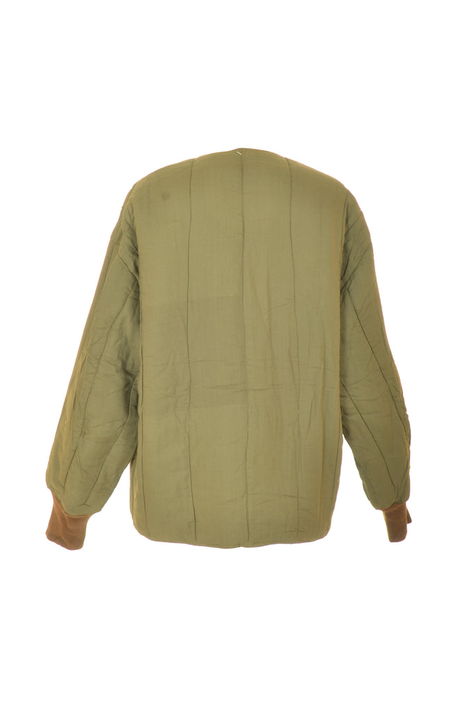 Army Surplus Round Neck Liner Jacket - Camo Jacket - Beyond Retro