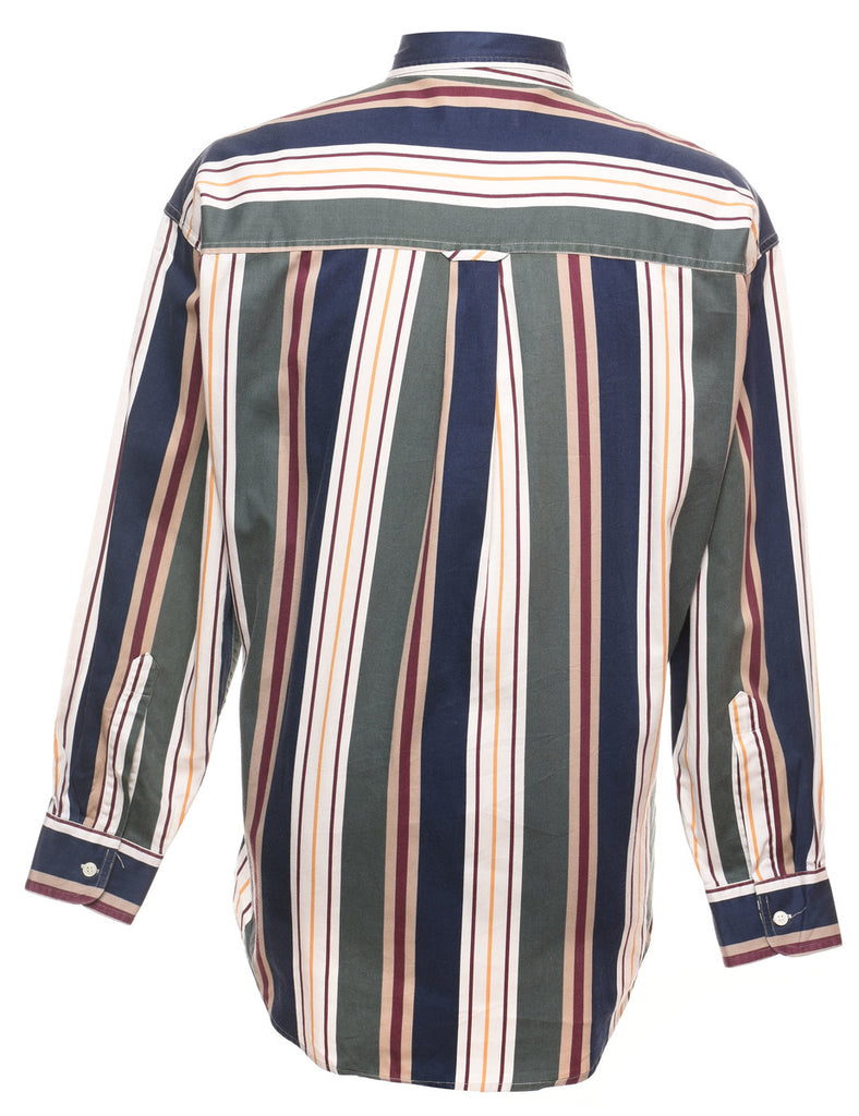 Chaps Multi-Colour Striped Shirt - M