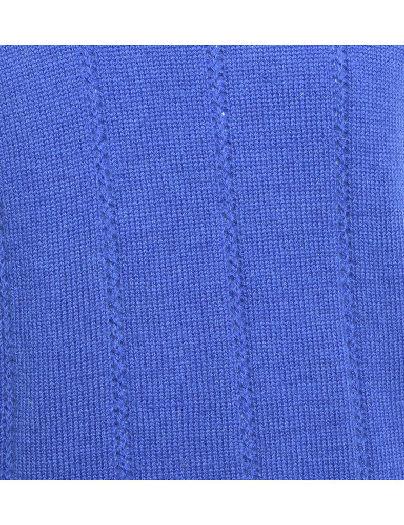 Long Sleeved Blue Jumper - XL