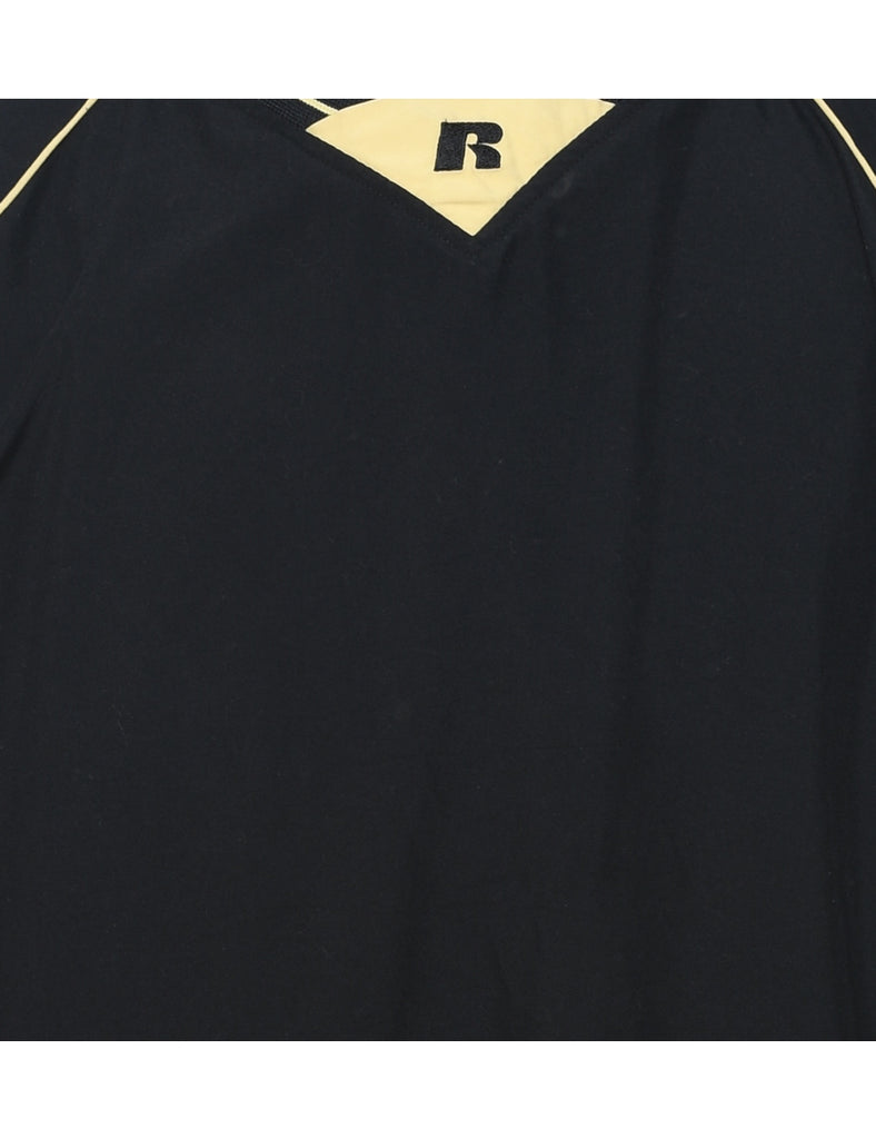Russell Athletic Black Nylon Jacket - XL