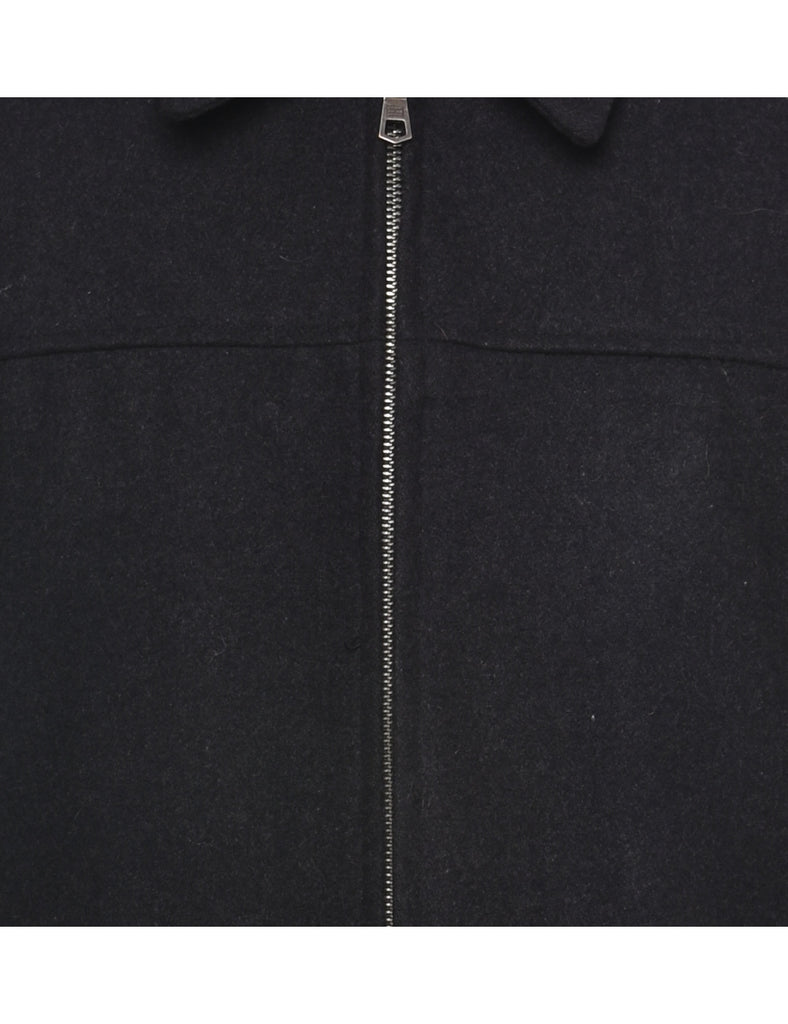 Tommy Hilfiger Dark Grey Zip-Front Jacket - S