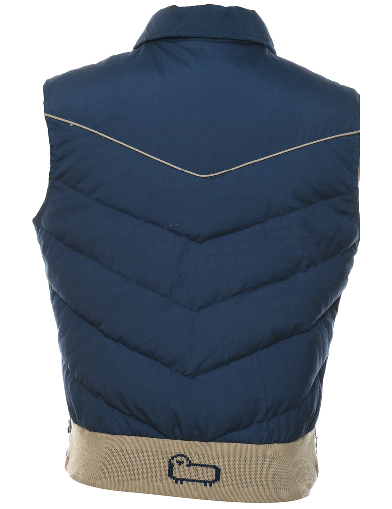 Woolrich Blue Puffer Vest - S