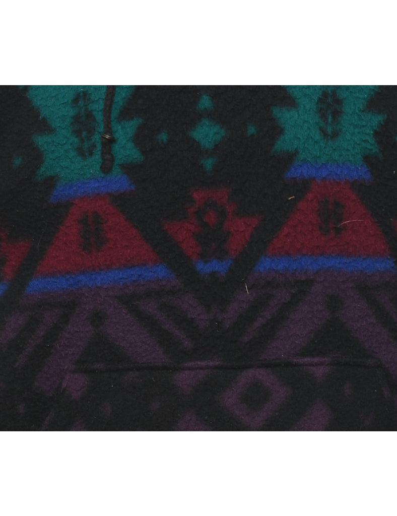 Aztec Design Multi-Colour Fleece - M