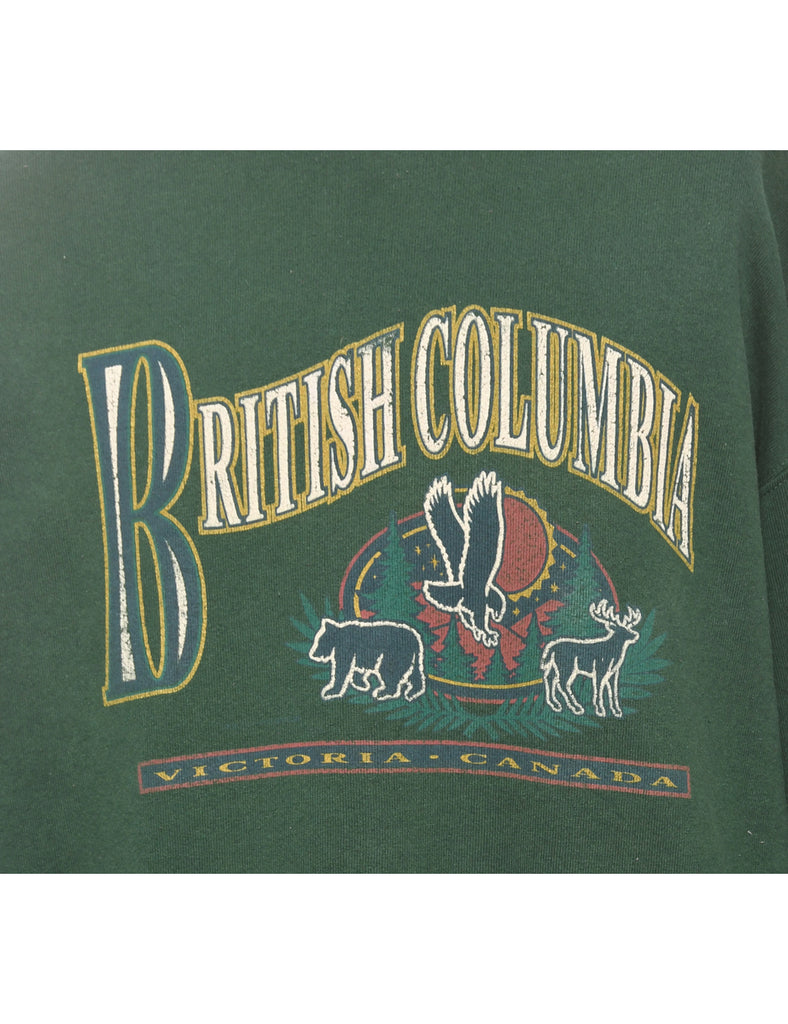 British Columbia Printed Sweatshirt - XL