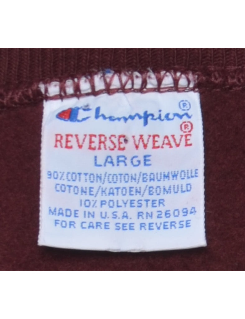 Champion Reverse Weave Printed Sweatshirt -