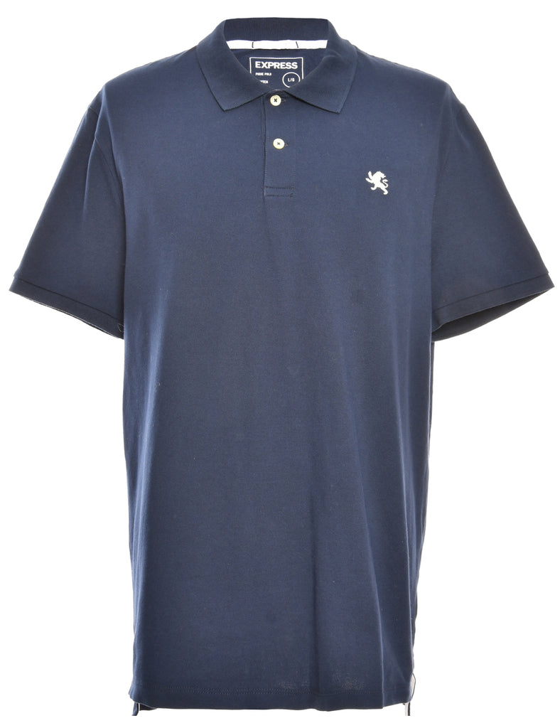 Classic Navy Polo Shirt - L